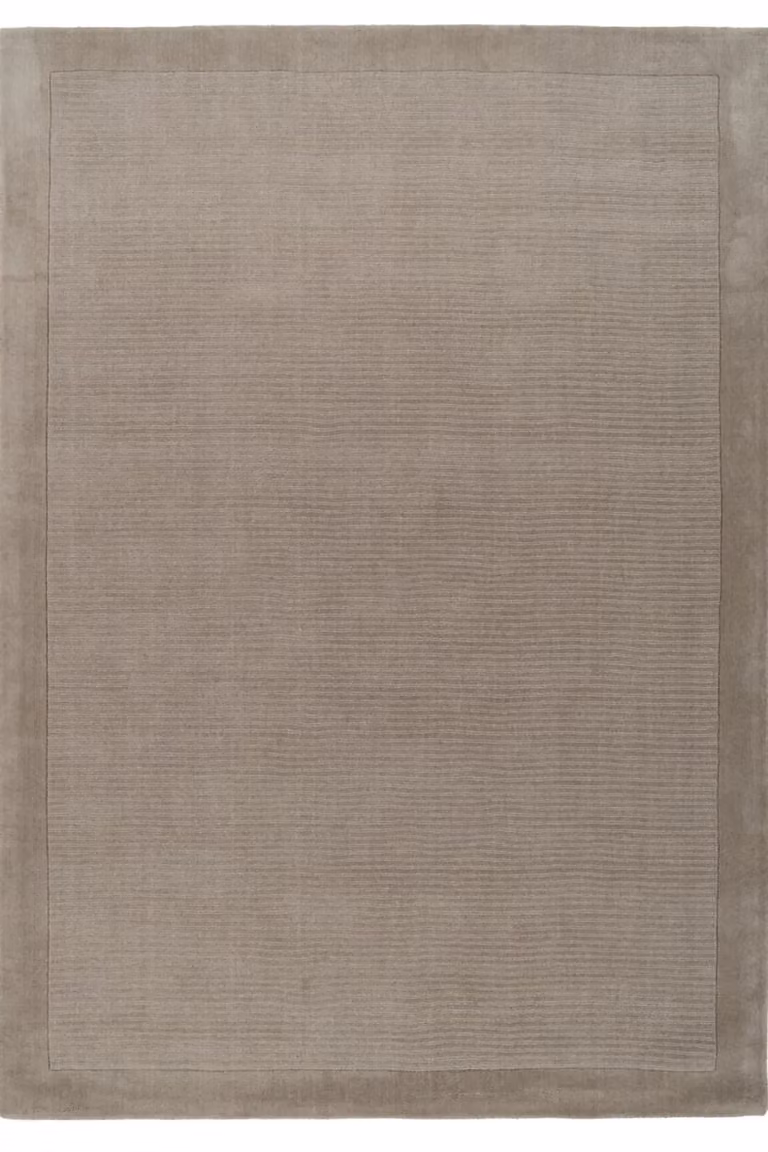 Kukoon Natural Wool Plush Deep Pile Area Rug in Grey, Beige and Green, W/D: 190 x 280 cm