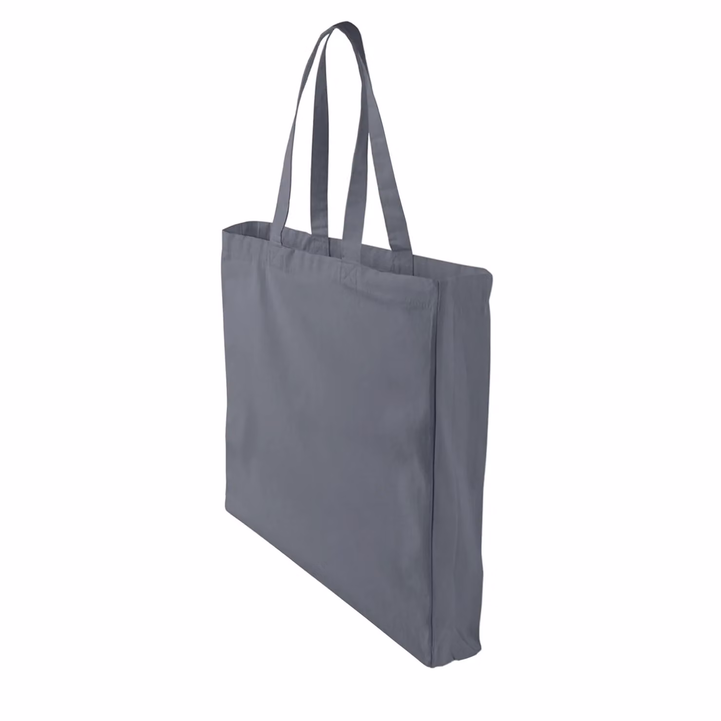 Westford Mill Classic Canvas Shopper in Mid Grey – 2