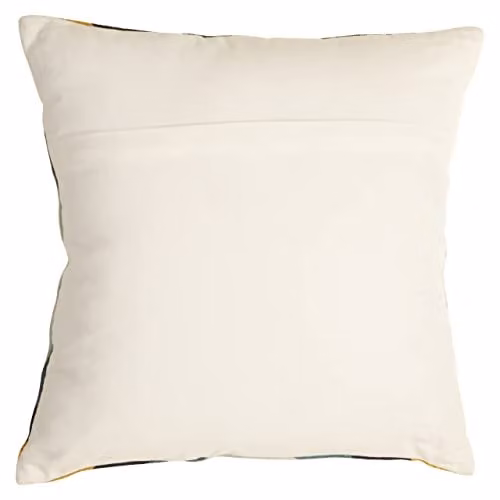 Orsina Bosie Ozella Hexagonal Design Embroidered Cotton Cushion, Multicolour, W: 45 cm, D: 45 cm, H: 3 cm – 7