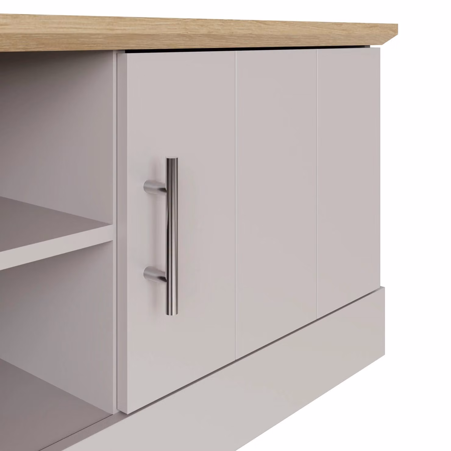 GFW Kendal Large TV Unit in Grey – 4