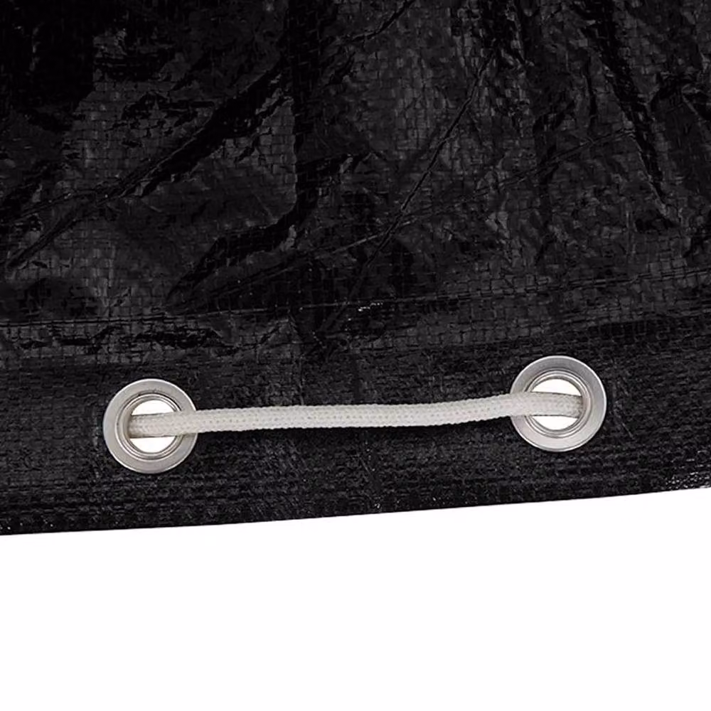 Berkfield Home Set of 2 Water-Repellent Rectangular Garden Furniture Covers in Black, W/D/H: 300 x 250 x 90 cm – 4