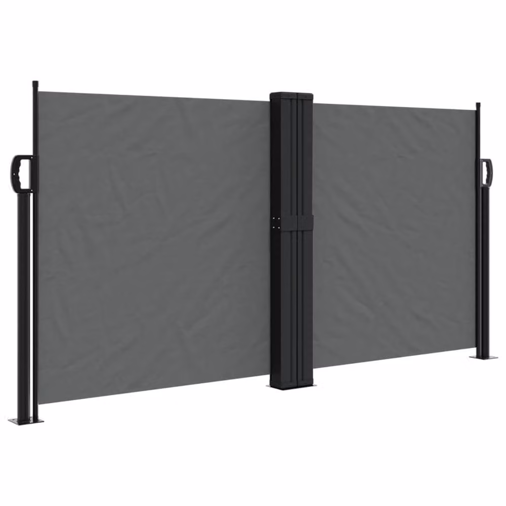 Berkfield Home Retractable Single Side Awning in Anthracite, W/D/H: 1200 x 120 x 120 cm – 3