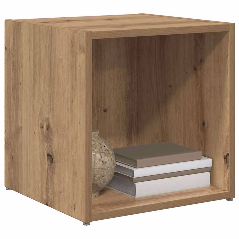 Berkfield Home Artisan Oak TV Cabinets, 4 Piece Set in Brown, W/D/H: 37 x 35 x 37 cm – 3