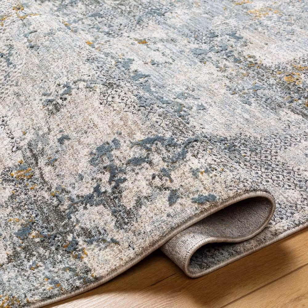Livabliss Dresden Vintage Boho Living Room Rug in Multicolour Green, Grey, Blue and Yellow, W: 200 cm, L: 290 cm – 3