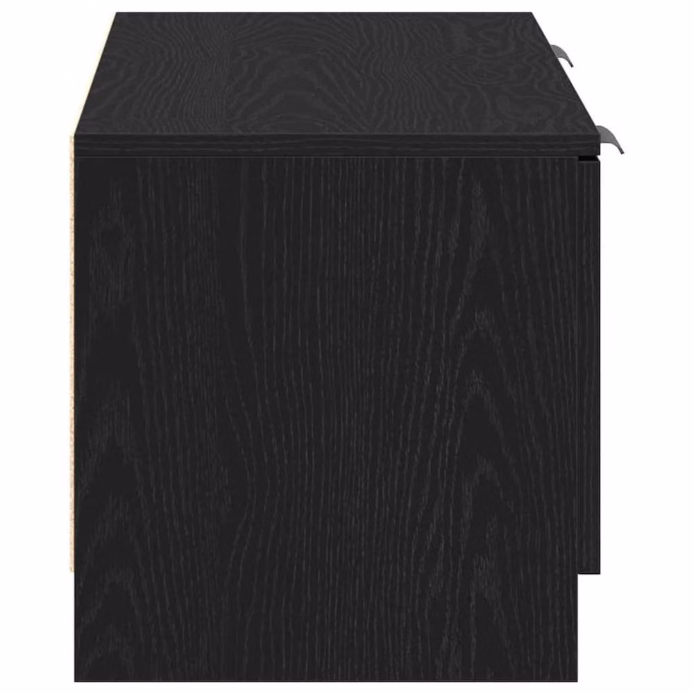 Berkfield Home Modern Black Oak TV Cabinet W/D/H: 102 x 36 x 36.5 cm – 6