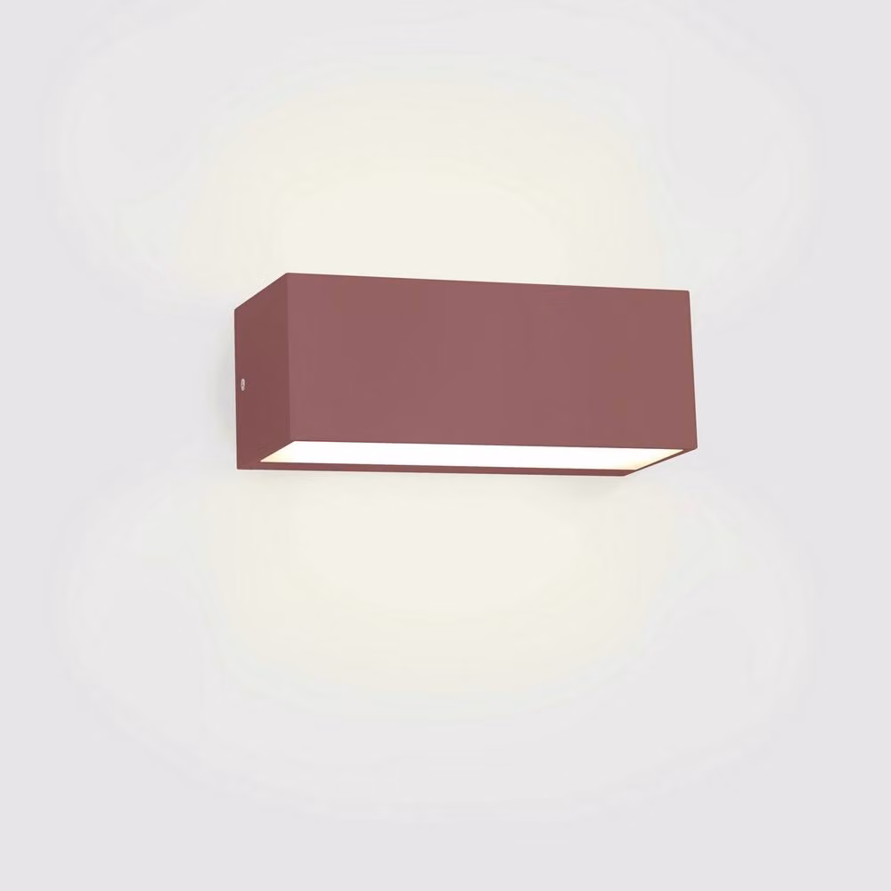 Netlighting Ara Brown Outdoor Wall Down Lamp with E27 Socket, 15W, IP65 Rated – 2