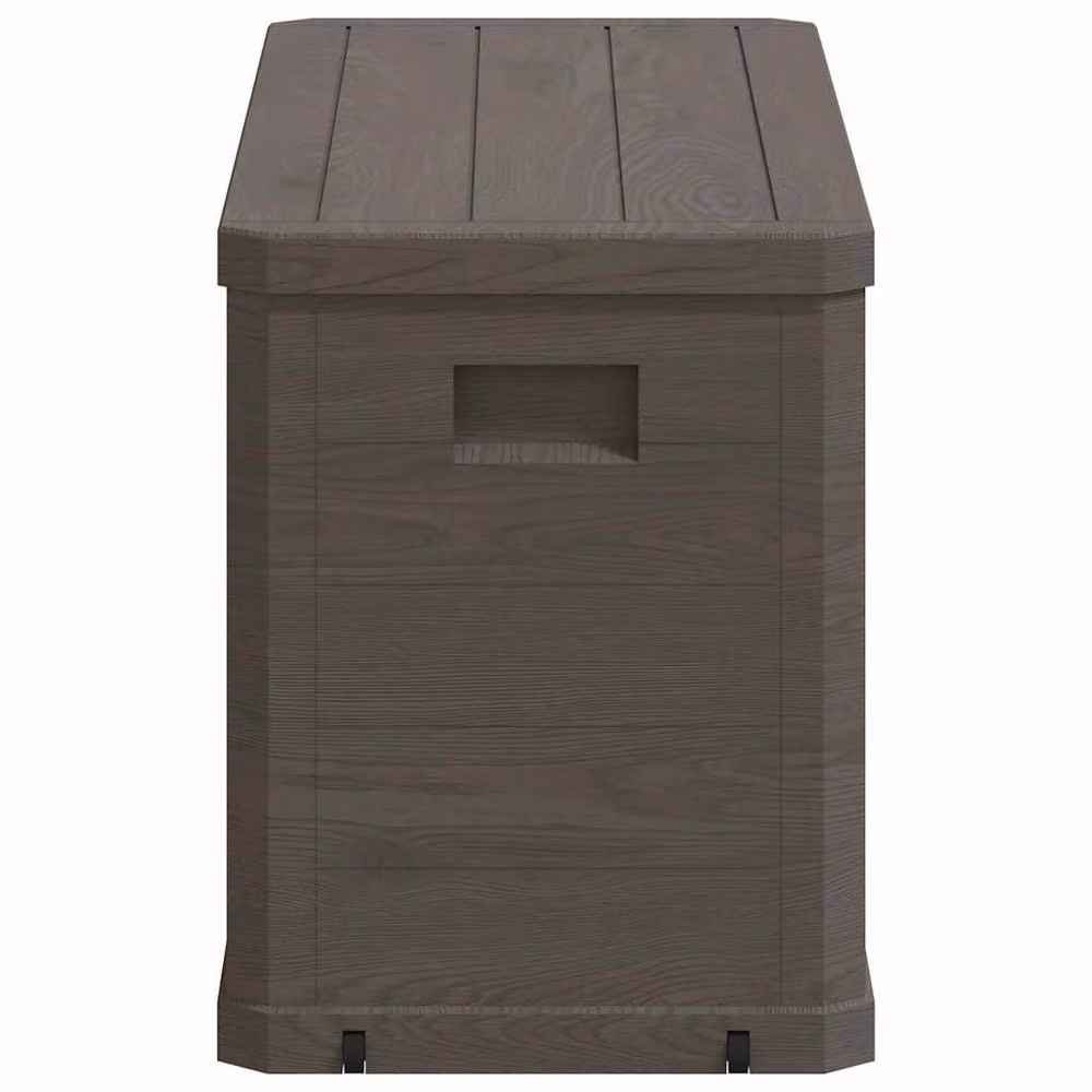 Berkfield Home Garden Storage Box, 280 L, Brown – 3