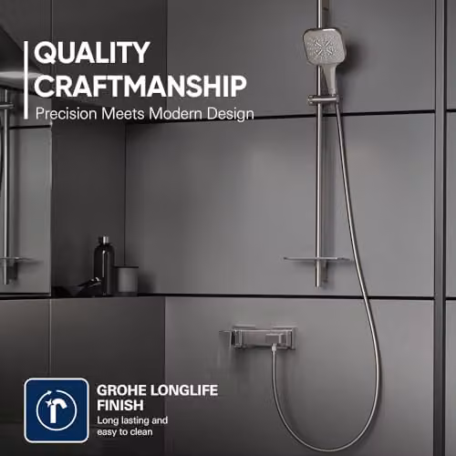 Grohe Silverflex Shower Hose with Anti-Twist Function, Silver, Length: 150 cm – 3