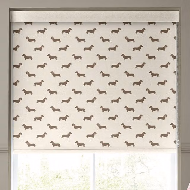 Emily Bond Basil Translucent Made to Measure Roller Blind in Stone