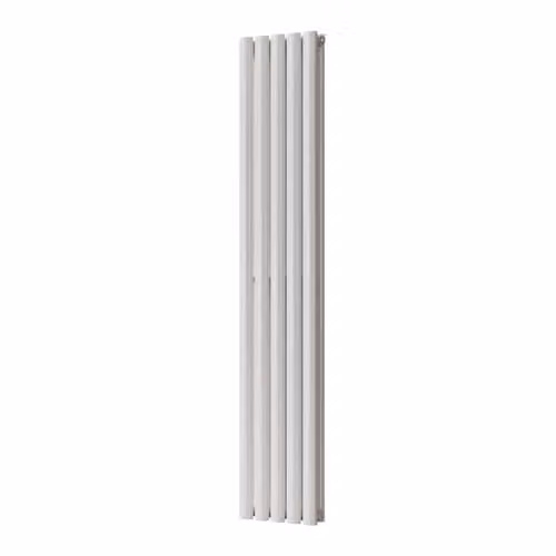UK Radiators Omeara White Elliptical Tube Vertical Designer Radiator, H: 160 cm, W: 29 cm – 2