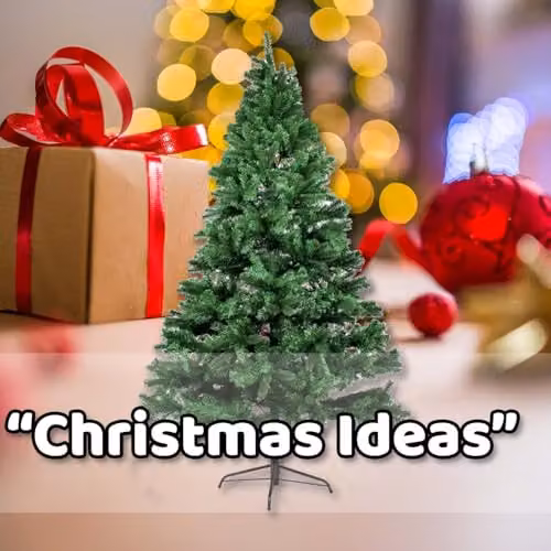 VFM e-Store 8 Foot Green Christmas Tree, H 243 cm x W 135 cm – 5