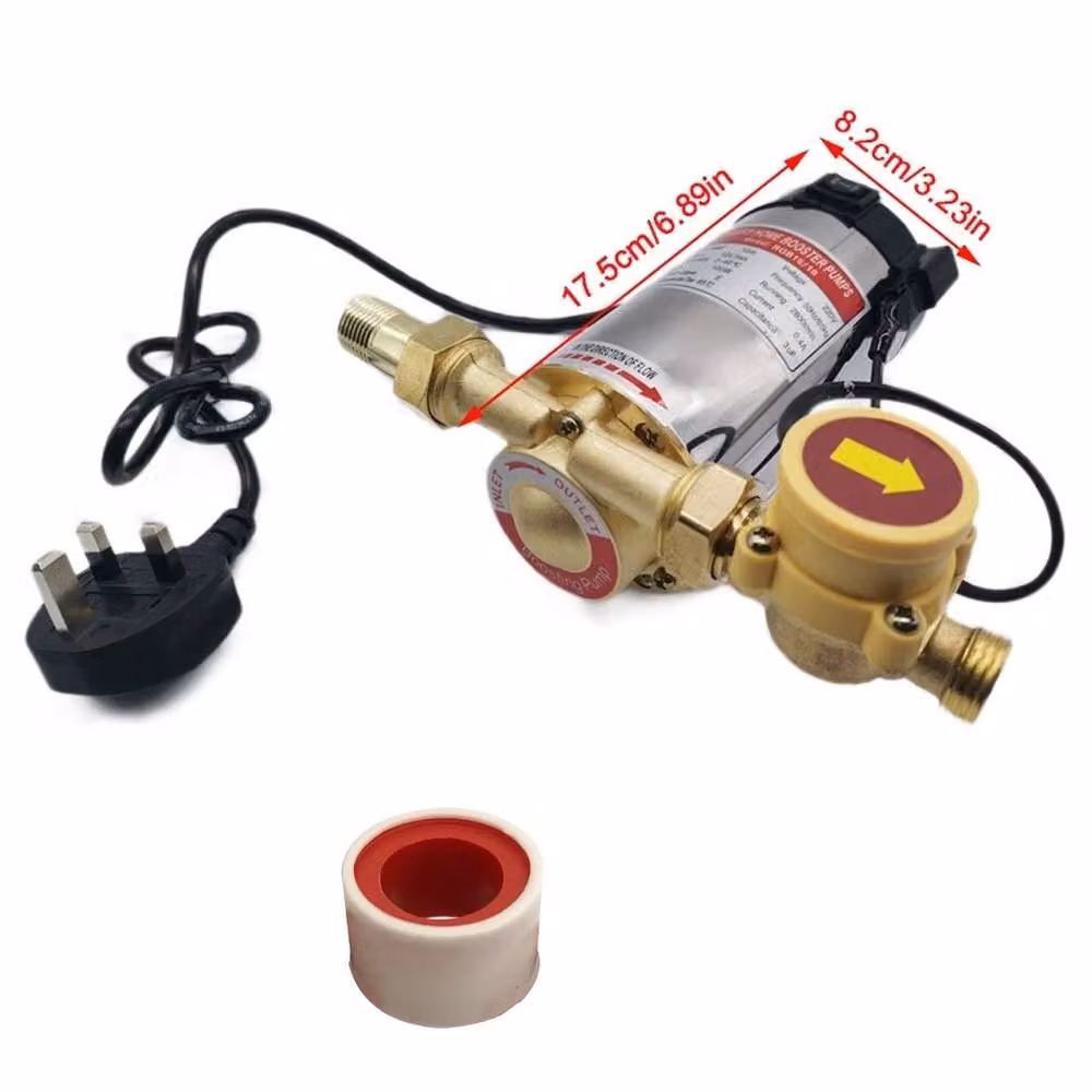 Ventryn Automatic Silver Water Pressure Booster Shower Pump – 2