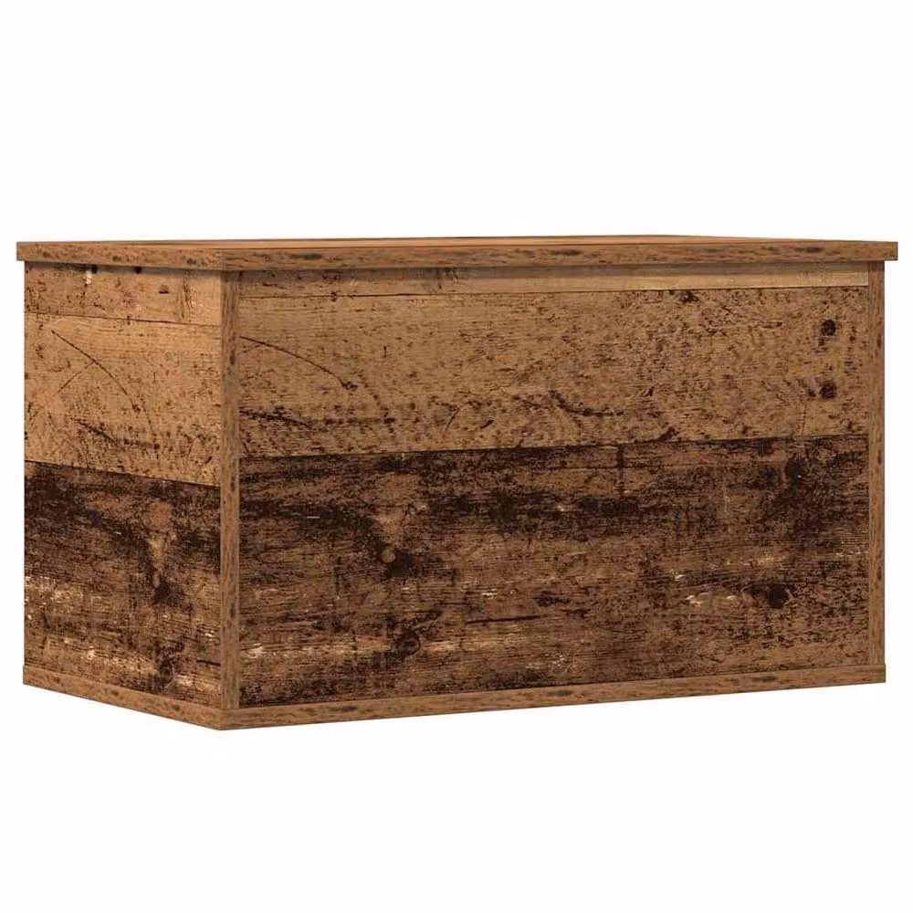 Berkfield Home Rustic Brown Storage Box in Engineered Wood, W/D/H: 60 x 35 x 35 cm – 3