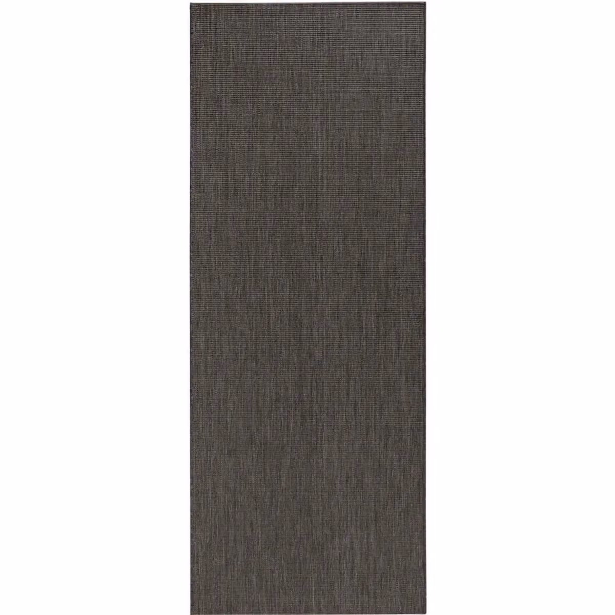 THE RUGS Weatherproof Plain Minimalist Indoor Outdoor Rug in Dark Grey, W/D/H: 200 x 290 cm – 4
