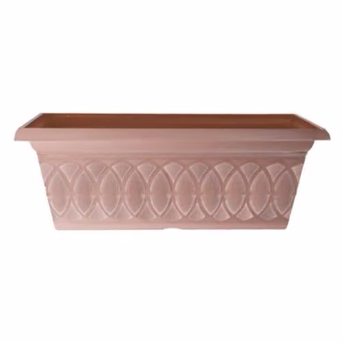 YouGarden Durham Cloudy Terracotta Window Box Planter in Brown