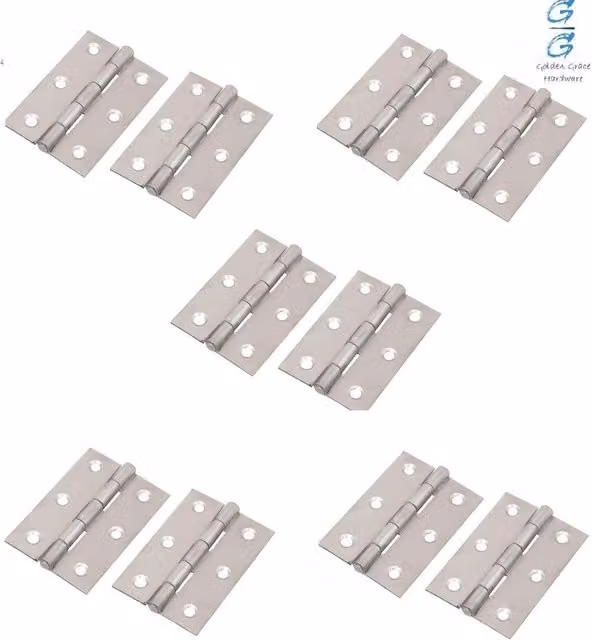 Golden Grace Chrome Butt Hinges