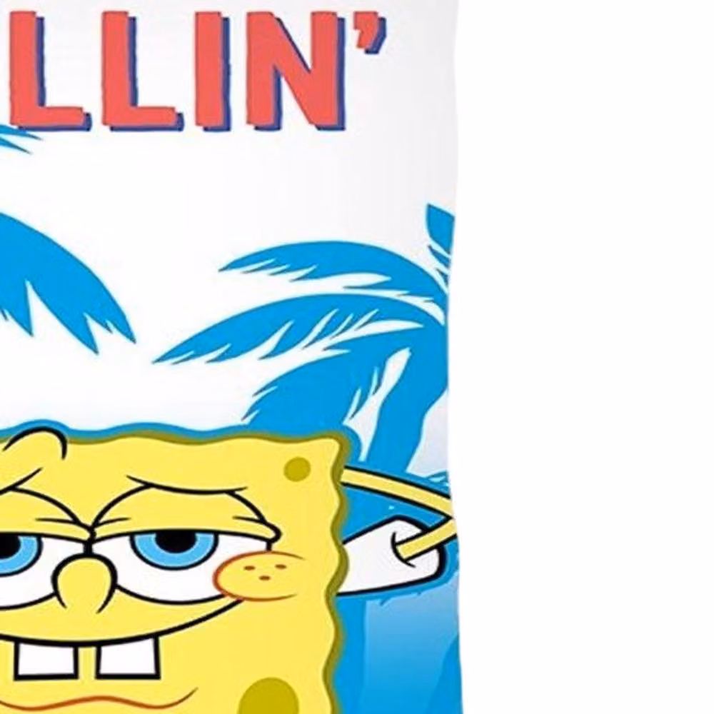 SpongeBob SquarePants Chillin Towel, Multicolour, W/D/H: 140 x 70 x 0.1 cm – 2