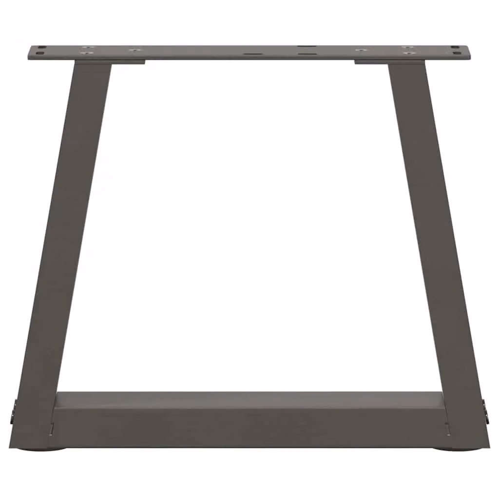 Berkfield Home V-Shape Dining Table Legs, 2 Pieces, Anthracite and Black Steel, Height: 30 cm – 4