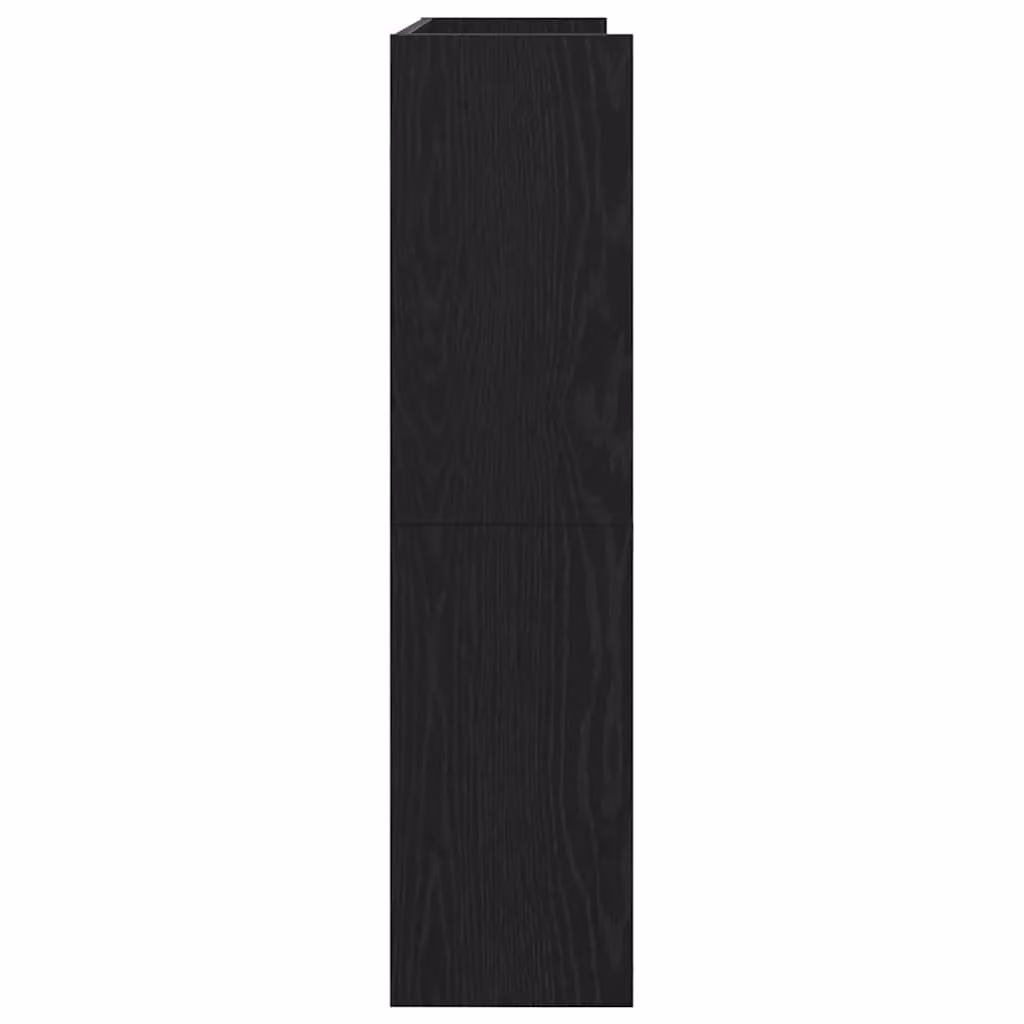 Berkfield Home Black MDF Shoe Rack, W/D/H: 80 x 25 x 100 cm – 5