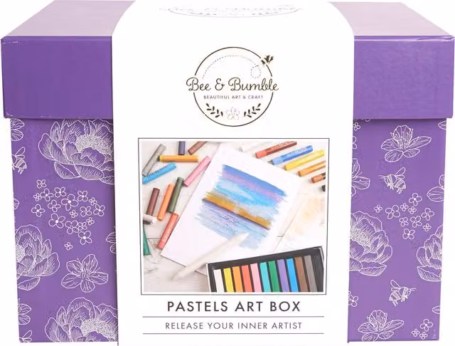 Bee and Bumble Professional Wax Pastel Art Box in Multicolour