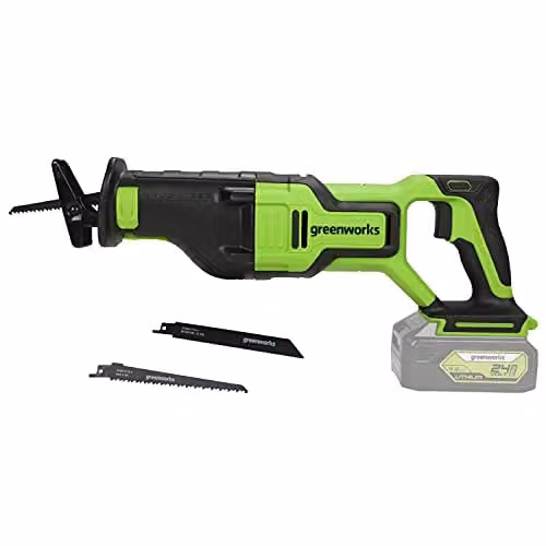 Greenworks 24V Brushless Reciprocating Saw in Green – 1