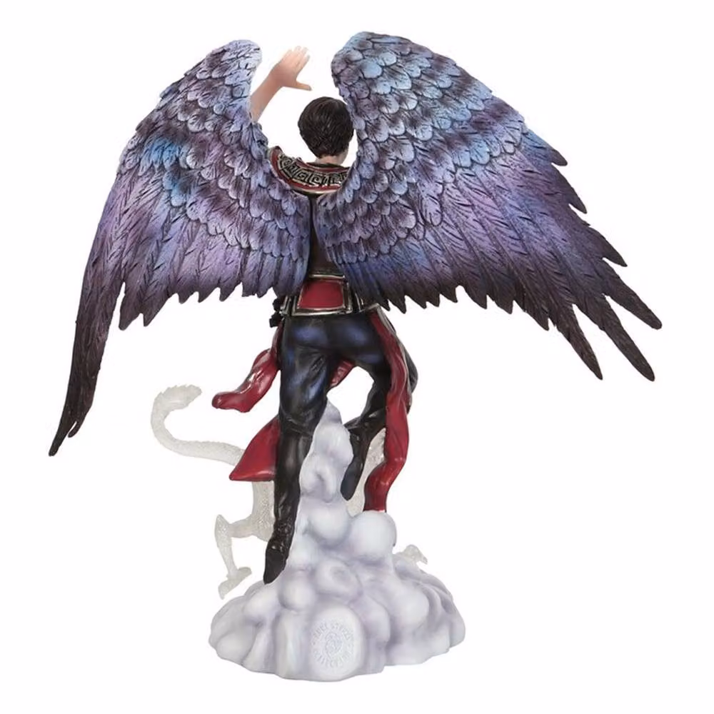 Uniqueful Air Elemental Wizard Figurine by Anne Stokes, Multicolour Plastic Tabletop Decor – 2