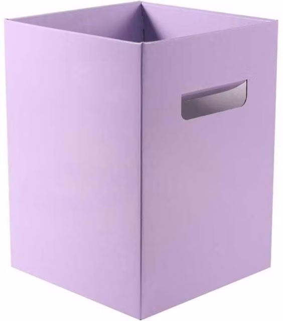 KDMD Pearlised Lavender Bouquet Box, Purple, W/D/H: 18 x 18 x 24.5 cm, Pack of 10