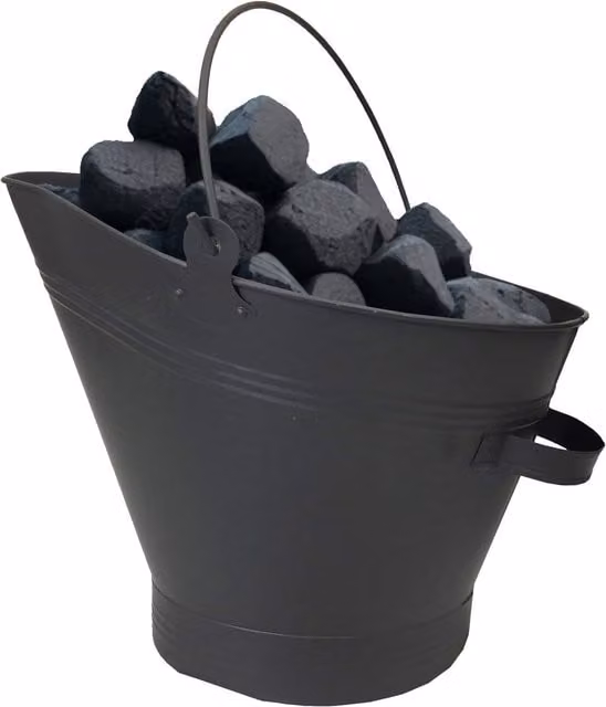 Simpa Waterloo Coal Bucket in Black