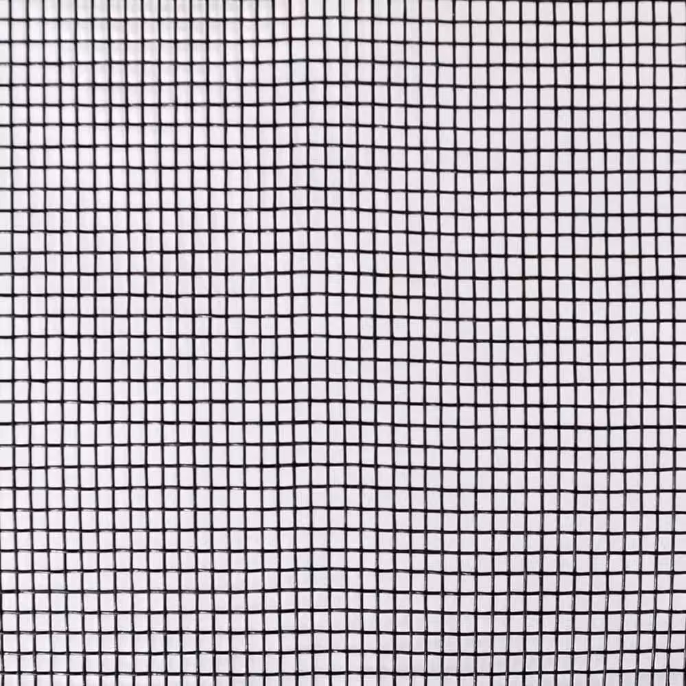 Berkfield Home Black Fibreglass Mesh Screen W: 100 cm, H: 500 cm – 4