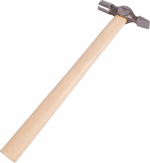 Blackspur Forged Steel Hammer with Brown Wooden Handle