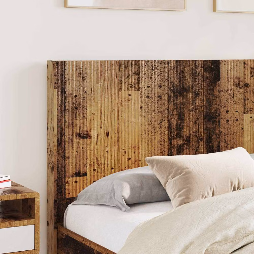 Berkfield Home Modern Bed Frame with Headboard and Side Compartment Storage, Brown, W: 135 cm, L: 190 cm – 3
