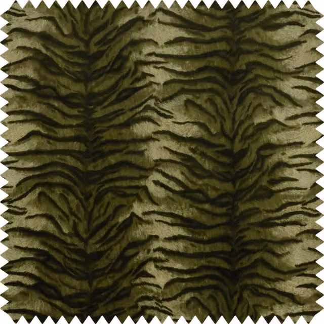 House of Hackney Caspian Velvet Laurustine Green