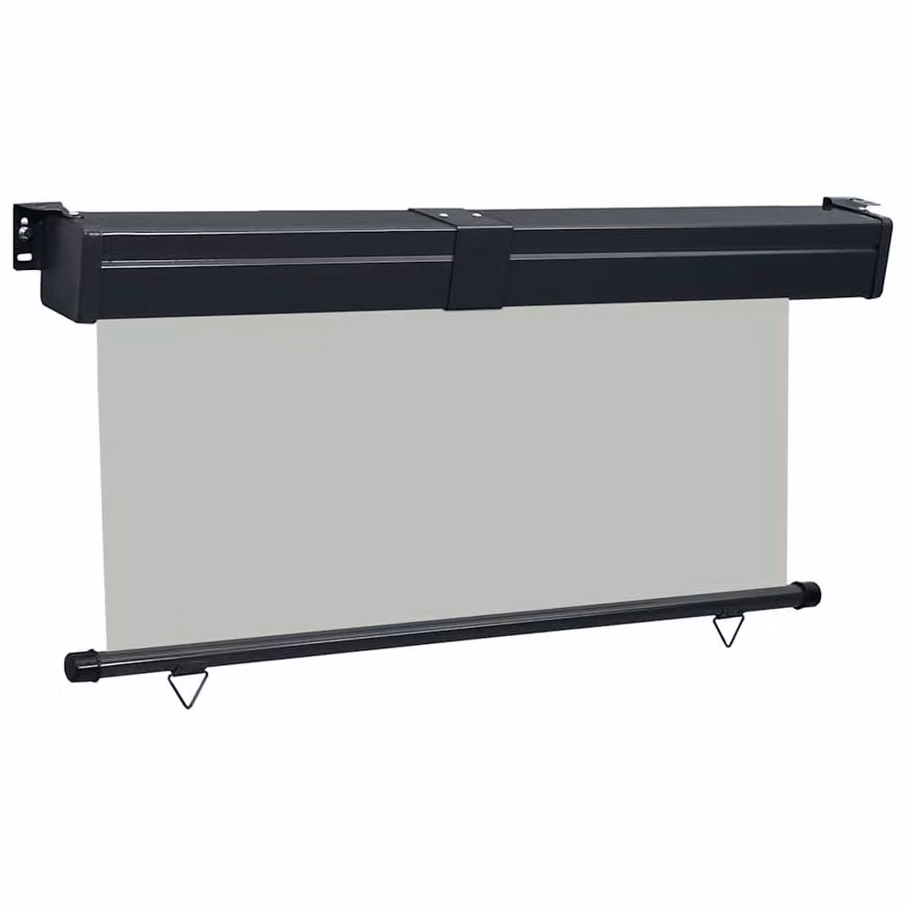 Berkfield Home Grey Balcony Side Awning with Manual Pull, W/H: 170 x 250 cm – 2