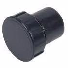 FloPlast 32mm Solvent Weld Waste Access Plug in Black