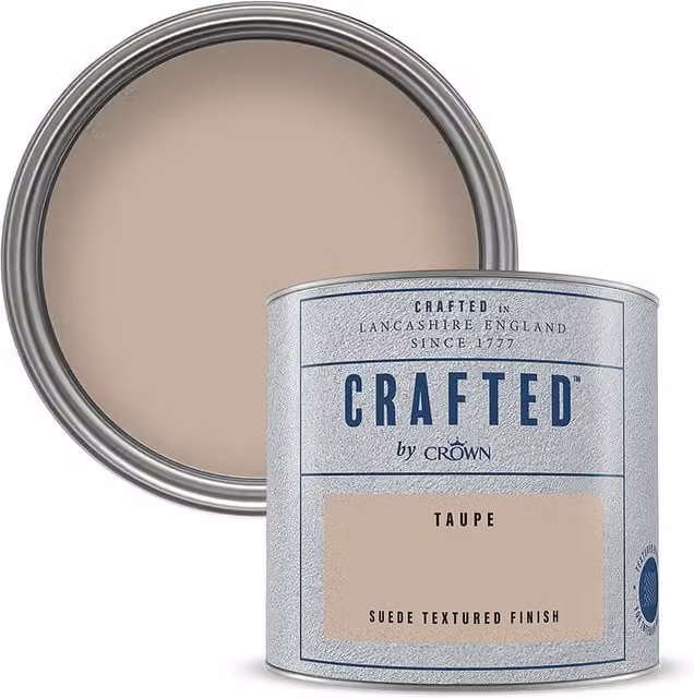 Crown Tester 125ml Beige Satin Matt Water Based Wood Paint