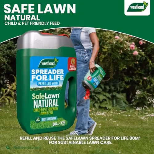 Westland SafeLawn Spreader For Life for 80m² coverage – 5