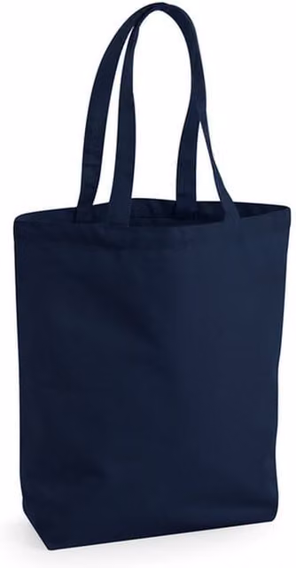 Westford Mill Camden Plain Shopper Shopping Bag in Blue, 13 Litres – 1