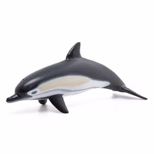 Papo Marine World Collection White and Grey Common Dolphin Figurine