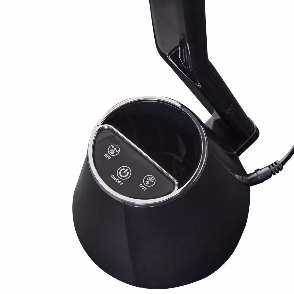 Wyld and Coco Black LED Desk Lamp with Dimmable 3 CCT Modes and Pen Holder – 3
