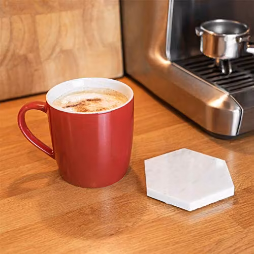 Argon Tableware Red Stoneware Coffee Mugs, 350ml, Pack of 6 – 4