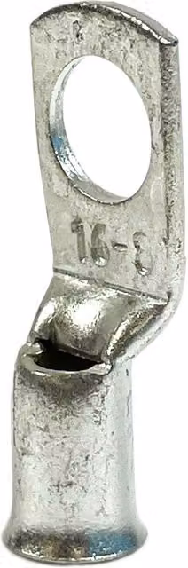 Autobar 10mm Battery Connector with 50mm Cable in Silver