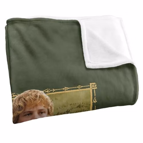 Warner Bros. Lord of the Rings Samwise Silky Touch Super Soft Fleece Throw Blanket, Multicolour – 2