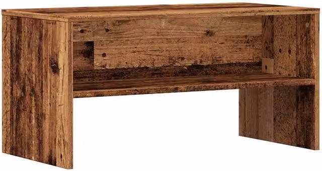 Berkfield Home Rustic Old Wood TV Cabinet in Brown, W/D/H: 80 x 40 x 40 cm
