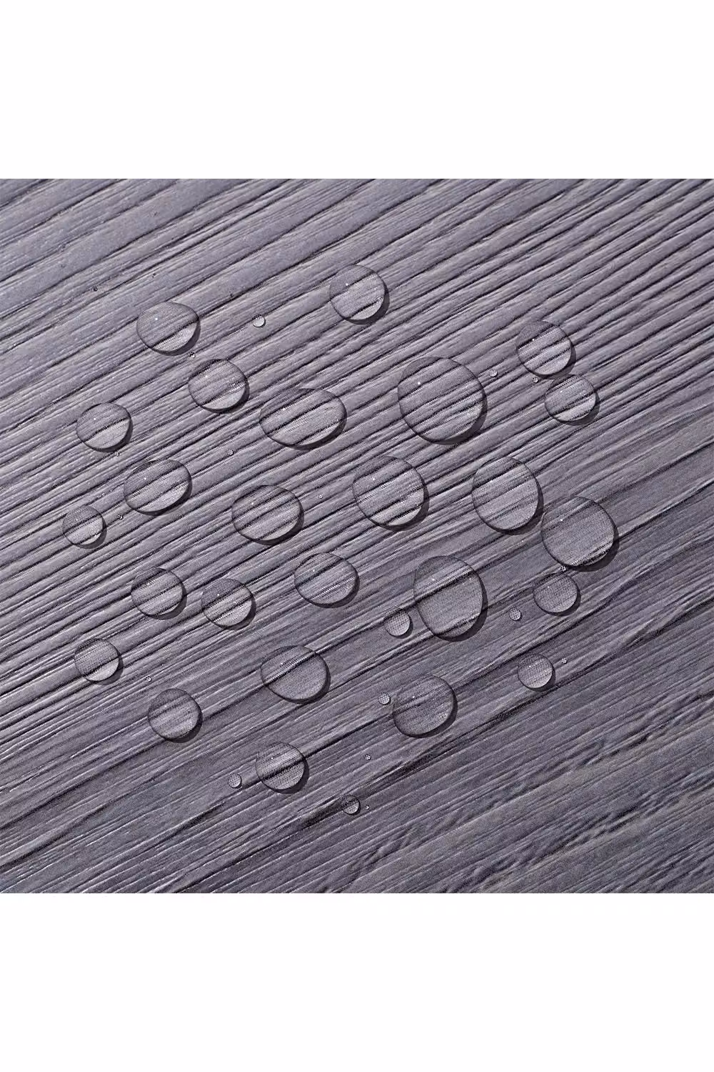 H&O Direct Grey Rustic Wood Grain Self-Adhesive PVC Flooring Plank, 5m² Pack – 2