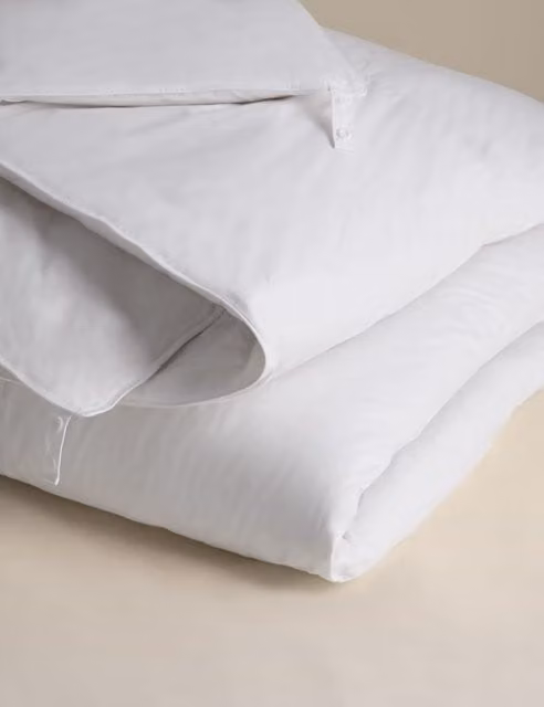M&S White Duck Feather and Down 13.5 Tog Breathable Duvet