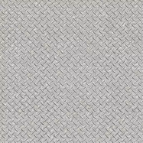 Galerie G45176 Steampunk Non-Woven Wallpaper in Silver and Grey