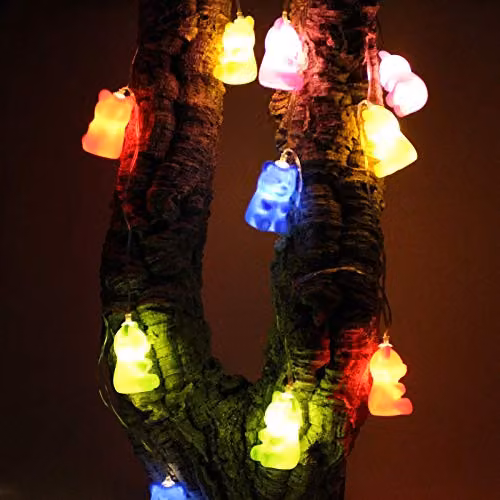 Nova Lighting Jelly Bear Multicolour LED String Lights – 2
