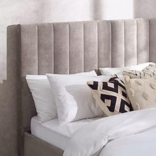 Julian Bowen Eloise King Size Upholstered Fabric Bed in Grey – 2