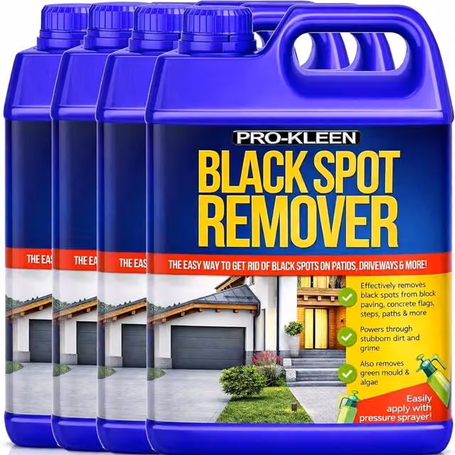Pro-Kleen Black Spot Remover for Patios and Driveways, Blue, 20 l