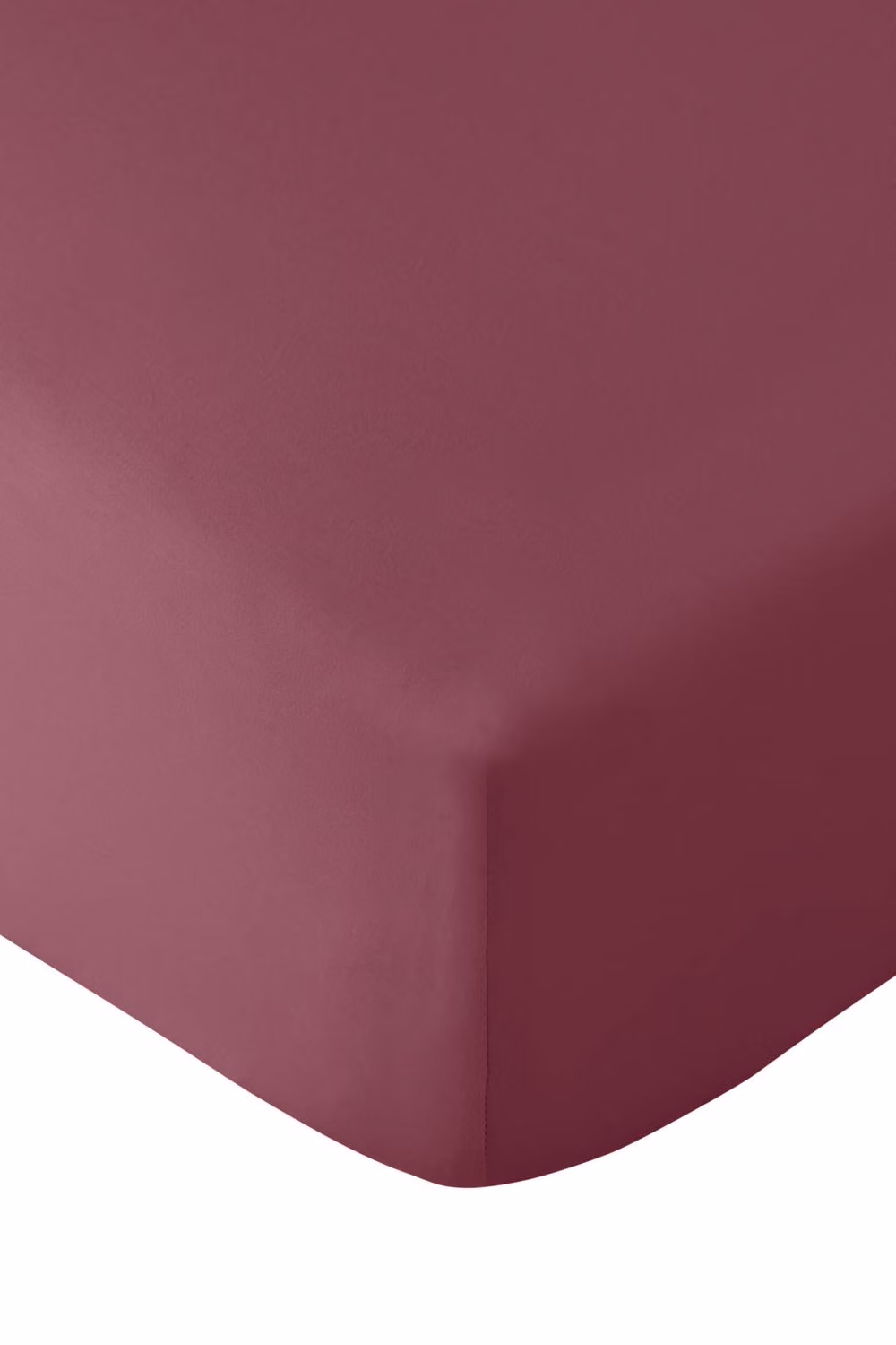 Catherine Lansfield So Soft Non-Iron Microfibre Fitted Sheet in Red, W/D/H: 140 x 200 cm – 2